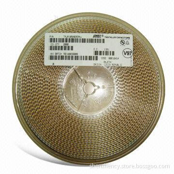 Tantalum Capacitor with Rated Voltage of 4 to 50V and Lifespan of 2,000 Hours